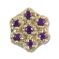 ra10001 Amethyst Bracelet Slide 